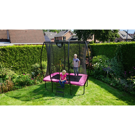 EXIT Trampoline Silhouette 153x214cm - rose