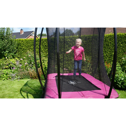 EXIT Trampoline Silhouette 153x214cm - rose