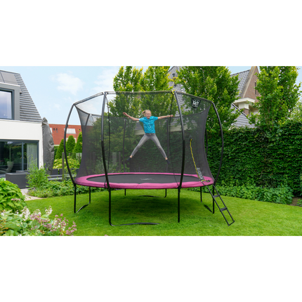 EXIT Trampoline Silhouette ø244cm - rose