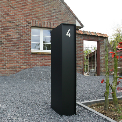 eSafe Paketbriefkasten Schwarz Fenix Top Medium