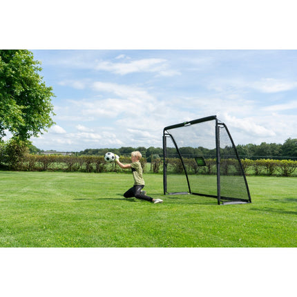 EXIT Coppa stalen voetbaldoel 220x170cm - zwart - Doika BV - Voetbaldoelen - EXIT Toys - 8718469462124 - 41.05.10.00