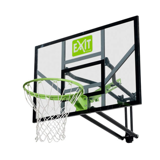 EXIT Galaxy basketbalbord voor muurmontage - groen/zwart - Doika BV - Basketbal - EXIT Toys - 8718469463923 - 46.01.10.00