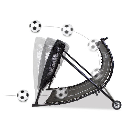 EXIT Kickback voetbal rebounder 124x90cm - Doika BV - Rebounders - EXIT Toys - 8718469466948 - 43.23.10.00