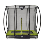 EXIT Silhouette inground trampoline 153x214cm met veiligheidsnet - groen - Doika BV - Trampoline - EXIT Toys - 8720088262474 - 12.95.57.40