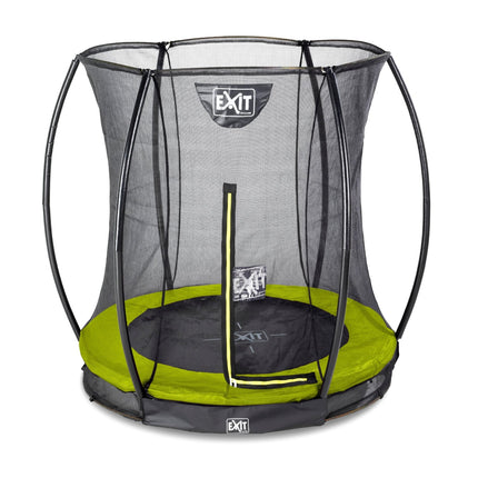 EXIT Silhouette inground trampoline ø183cm met veiligheidsnet - groen - Doika BV - Trampoline - EXIT Toys - 8719743250543 - 12.95.06.40