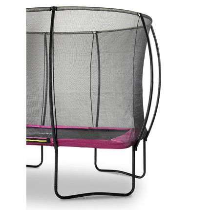 EXIT Silhouette trampoline 244x366cm - roze - Doika BV - Trampoline - EXIT Toys - 8719743250352 - 12.93.82.60