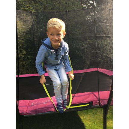 EXIT Silhouette trampoline 244x366cm - zwart - Doika BV - Trampoline - EXIT Toys - 8719743250215 - 12.93.82.00