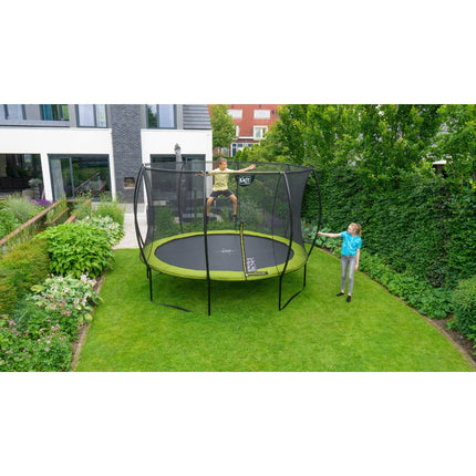 EXIT Silhouette trampoline ø244cm - groen - Doika BV - Trampoline - EXIT Toys - 8719743250239 - 12.93.08.40