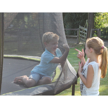 EXIT Silhouette trampoline ø427cm - zwart - Doika BV - Trampoline - EXIT Toys - 8717703020229 - 12.93.14.00