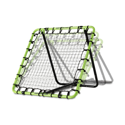 EXIT Tempo multisport rebounder 100x100cm - groen/zwart - Doika BV - Rebounders - EXIT Toys - 8719874706308 - 43.20.10.00