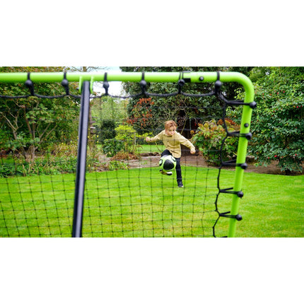 EXIT Tempo multisport rebounder 100x100cm - groen/zwart - Doika BV - Rebounders - EXIT Toys - 8719874706308 - 43.20.10.00