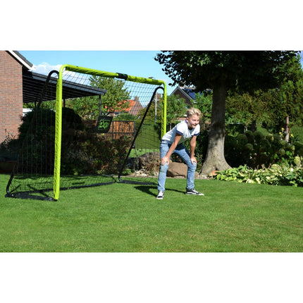 EXIT Tempo stalen voetbaldoel 240x160cm - groen/zwart - Doika BV - Voetbaldoelen - EXIT Toys - 8719874706339 - 41.20.24.00