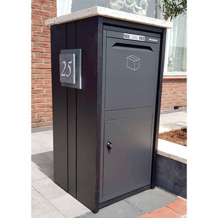 Frontbox Deluxe Stardust Graphitgrey - LetterBox