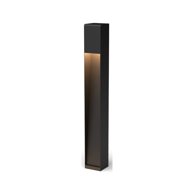 Geroba Argius buitenlamp staal met zink coating 10x10x45cm - Doika BV - Buitenverlichting - Geroba - ArgiusS1