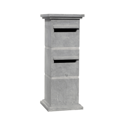 Model 50 Blauwsteen Brievenbusunit - LetterBox - Brievenbus - De Witte - 5425021186284 - BR-50-0105