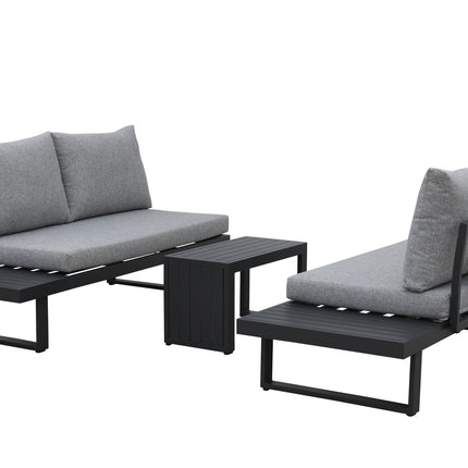 SenS-Line Delphi Multifunctionele Loungeset Aluminium - Doika BV - Loungeset - SenS-Line - 8720289831011 - 21118