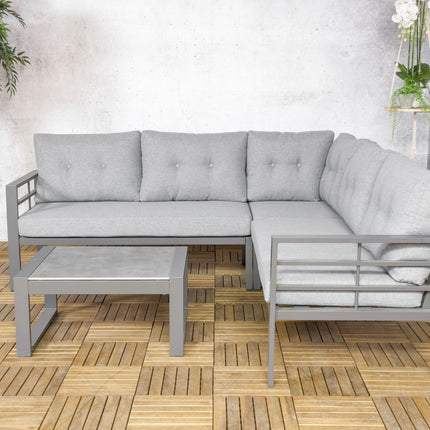 SenS-Line Elba Loungeset aluminium - Doika BV - Loungeset - SenS-Line - 8718026015190 - 2260