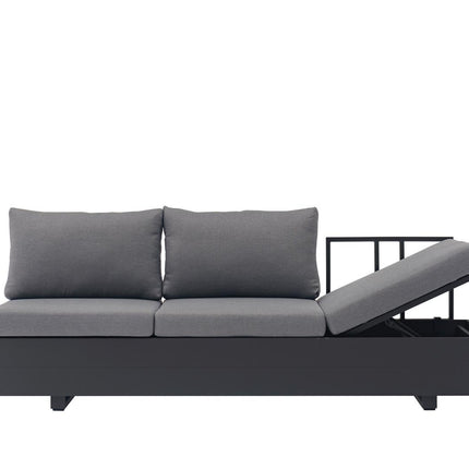 SenS-Line Loungeset Diego Zwart - Doika BV - Loungeset - SenS-Line - 8720289831653 - 82113