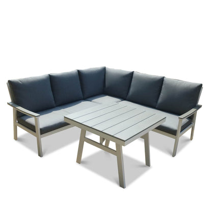 SenS-Line Loungeset Dublin aluminium wit - Doika BV - Loungeset - SenS-Line - 8720289831387 - HT1200-W