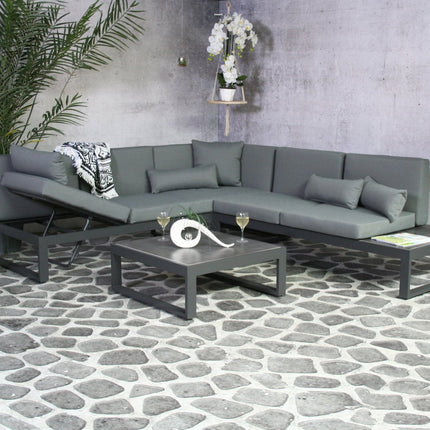 SenS-Line Malaga Loungeset aluminium - Doika BV - Loungeset - SenS-Line - 8718026015183 - 1682