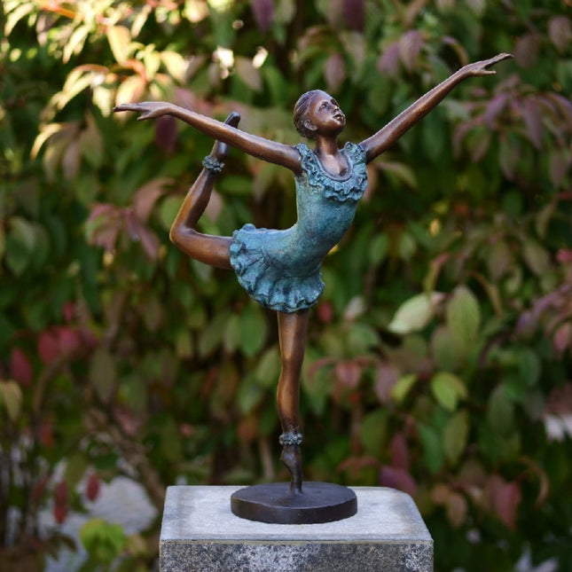 Thermobrass Ballerina 57 cm 54x15x43cm (HxBxL) - Doika BV - Bronzen beeld - Thermobrass - 5410807941829 - B94182