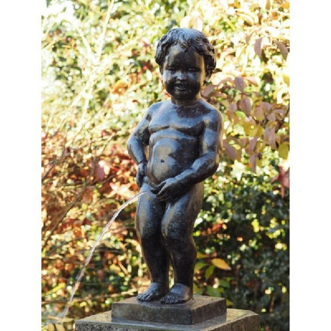 Thermobrass Manneken Pis 60x20x25cm (HxBxL) - Doika BV - Bronzen beeld - Thermobrass - 5410807910214 - B91021