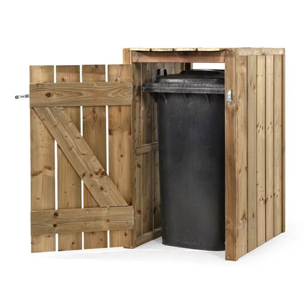 Volente Kliko Ombouw 1x 240 liter 73x87,5x119cm Geïmpregneerd hout - Doika BV - Ombouw Kliko - Volente - 8720569172919 - 8720569172919